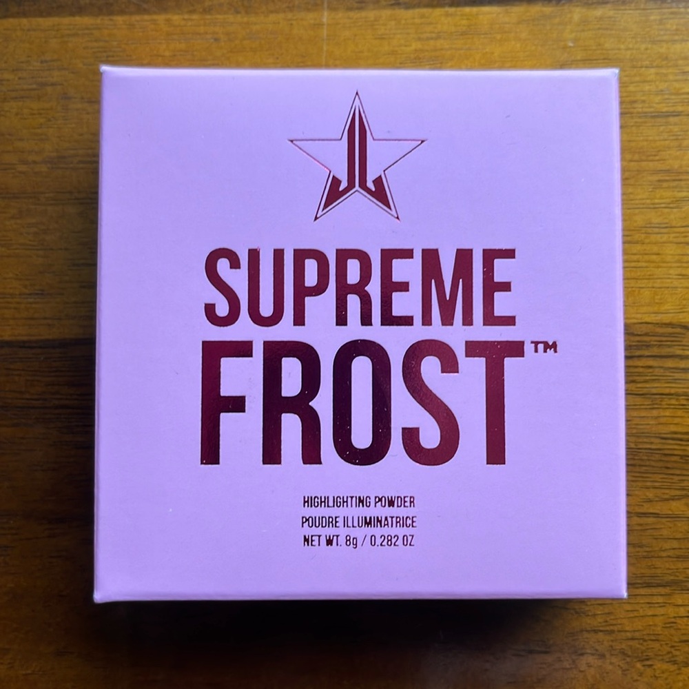 Jeffree Star “FROZEN PEACH” Supreme Frost Highlighting Powder!